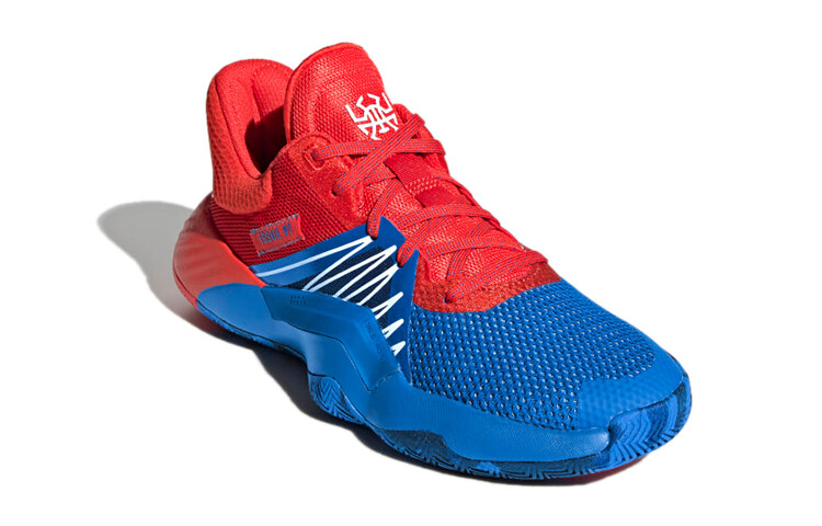 Баскетбольные кроссовки DON Issue #1 для детей GS Low-top Red/Blue Adidas — фото 3