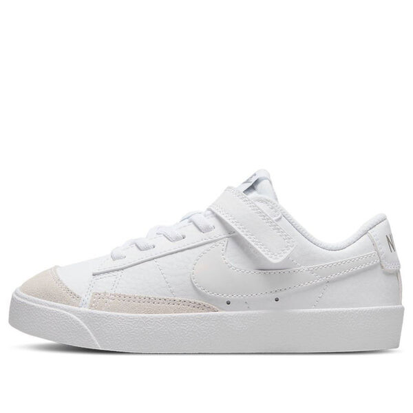 

Кроссовки blazer low '77 'white flat pewter' Nike, белый