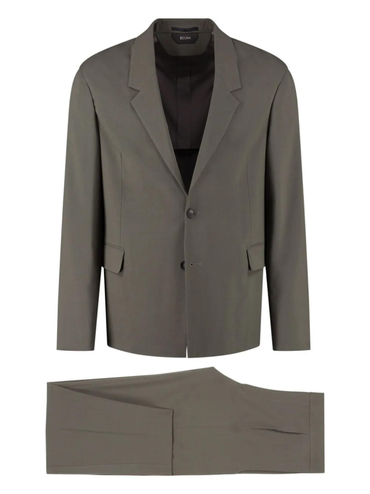 

Костюм-двойка Zegna, зеленый