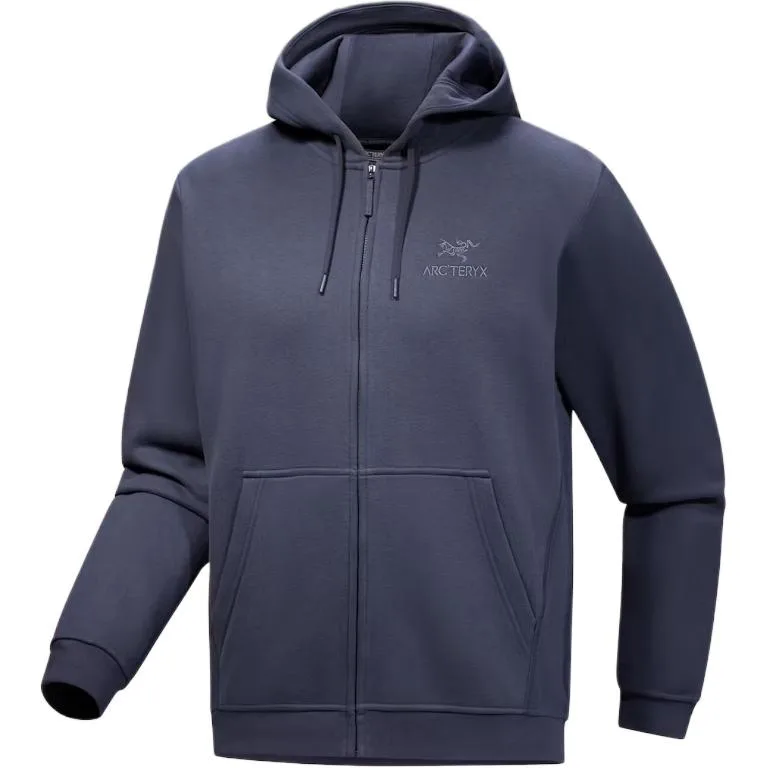 Худи с логотипом на молнии Arcteryx, черный/черный — фото 4
