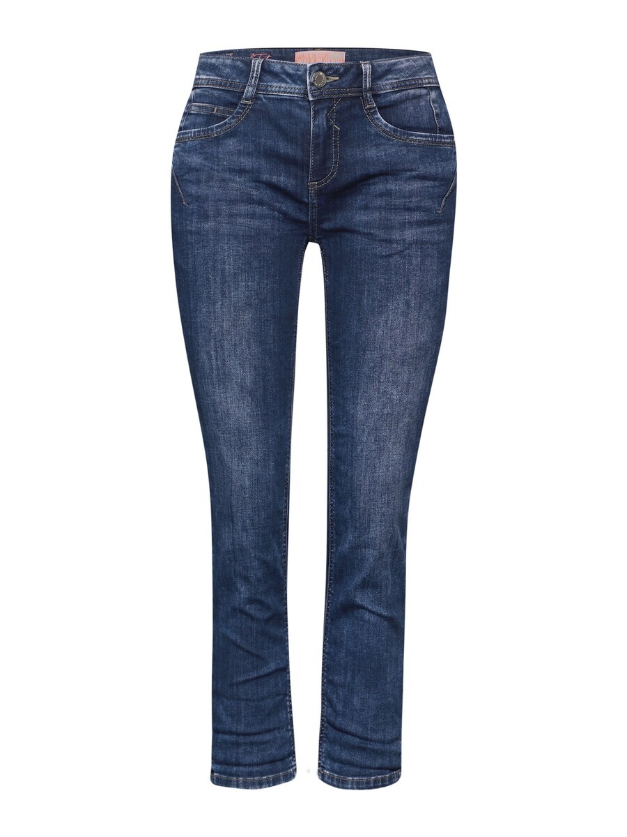 

Джинсы скинни STREET ONE Skinny Jeans, темно-синий