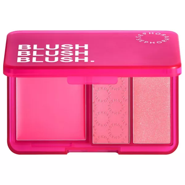 

Румяна румяна румяна. Палитра кремовых и пудровых теней Sephora Collection, цвет candy lover