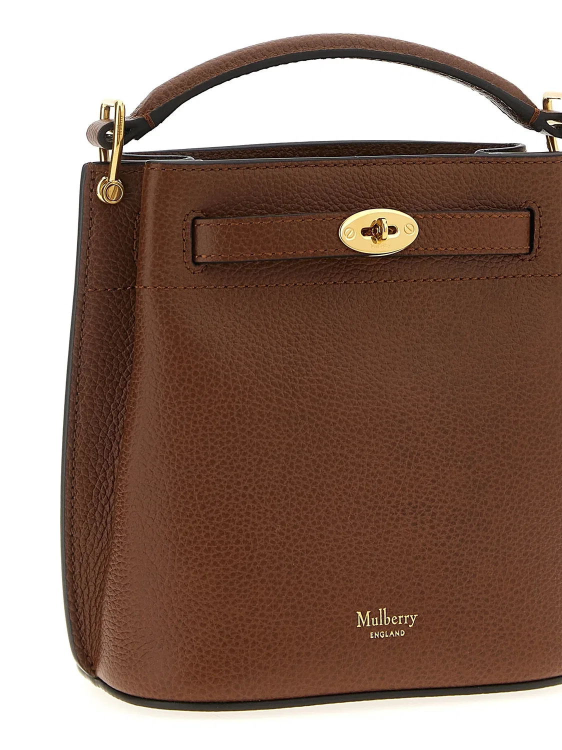 Мини-сумка-ведро «Islington» Mulberry, коричневый — фото 3