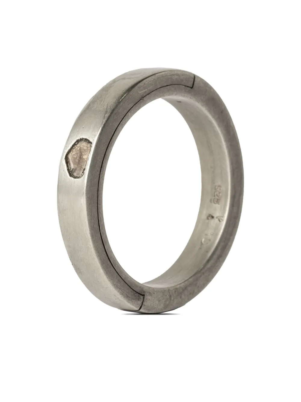 

Серебряное кольцо Sistema с бриллиантами Parts of Four, серебяный