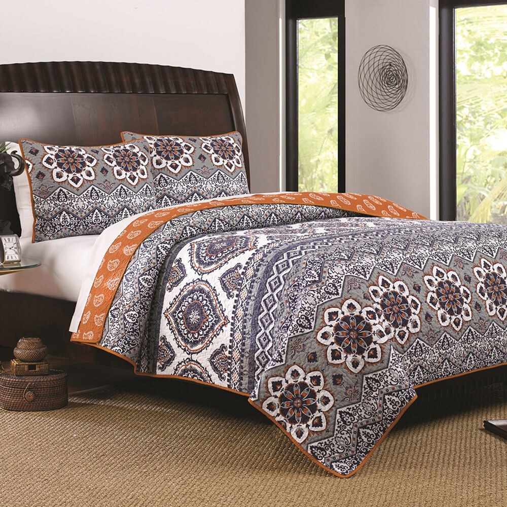 

Комплект одеял Greenland Home Fashions Medina, цвет Saffron