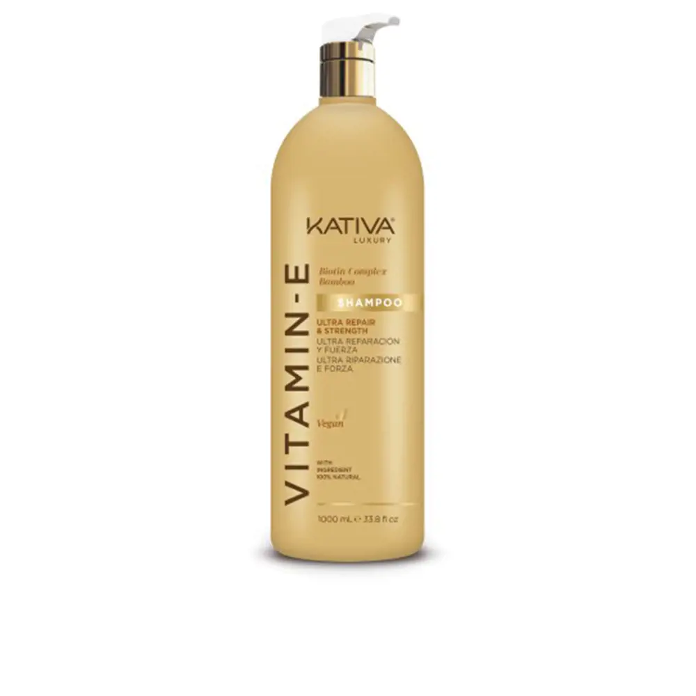 

Шампунь Vitamina e biotina & bamboo shampoo Kativa, 1000 мл.