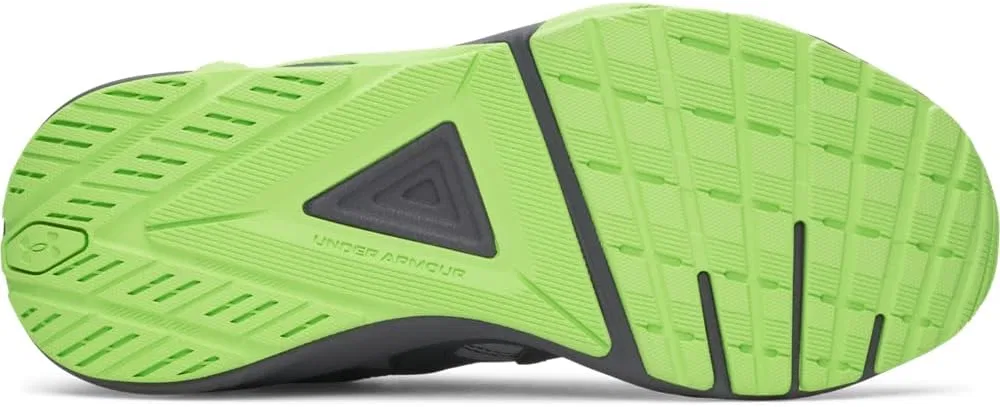 Мужские кроссовки Under Armour UA Charged Commit Tr 5, Mod Gray Castlerock Lumos Lime — фото 3