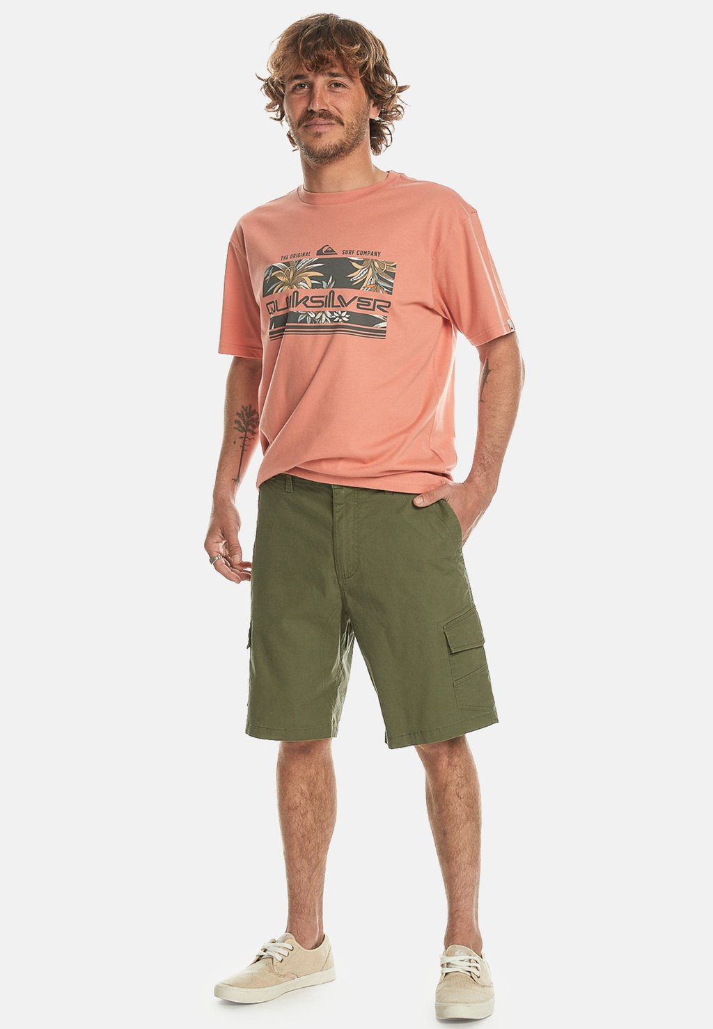 

Шорты Quiksilver, зеленый