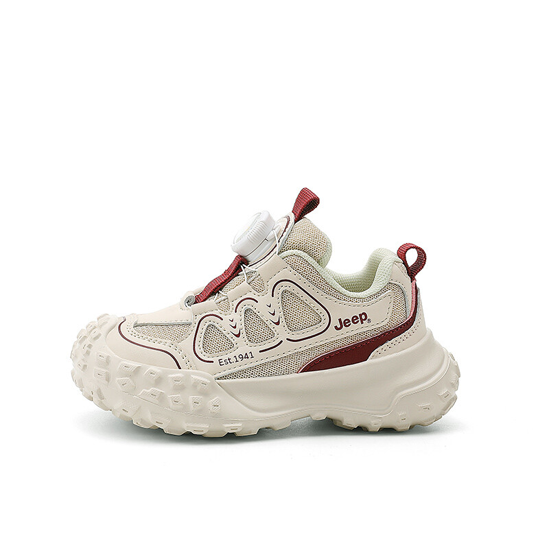 

Кроссовки Jeep Kids Lifestyle Shoes Kids Low-top Rice/burgundy, красный