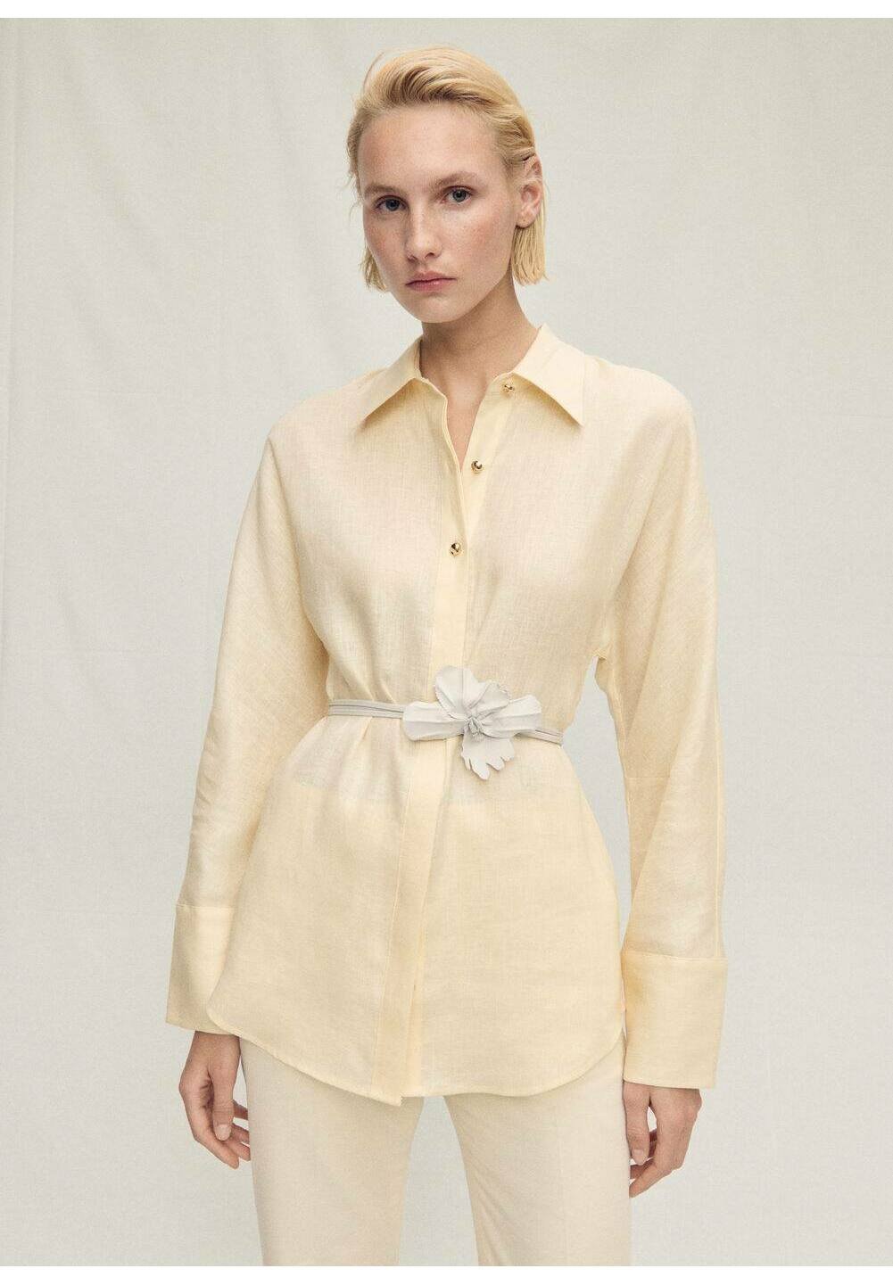 

Рубашка SOFIE Mango, Vanilla