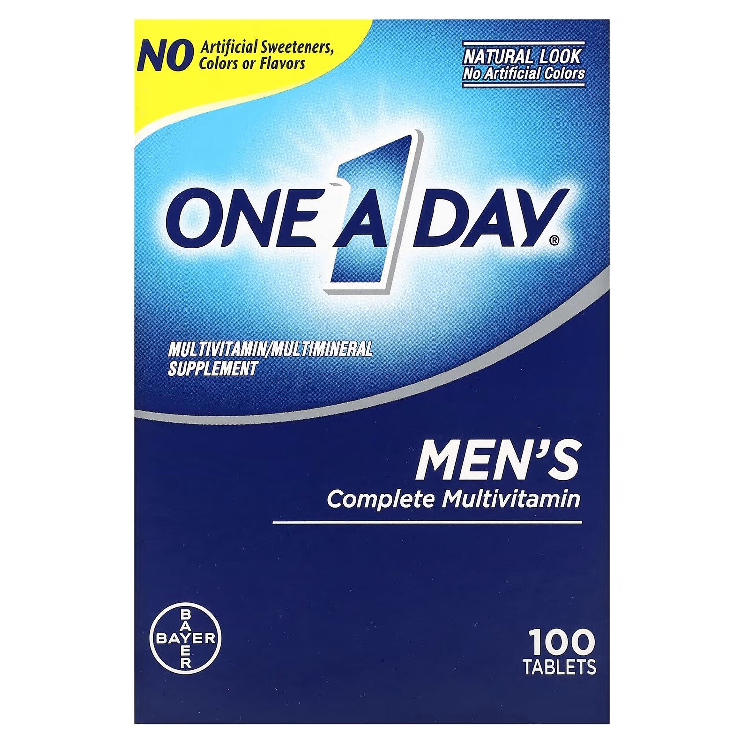 

Полноценные мультивитамины One-A-Day для мужчин, 100 таблеток