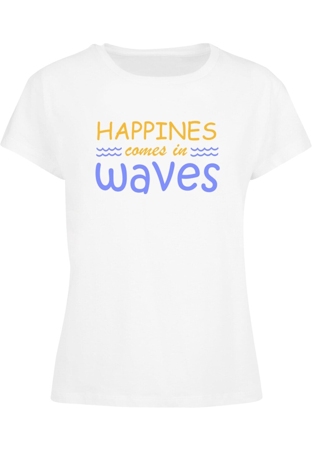 

Рубашка Merchcode Summer - Happines Comes In Waves, белый