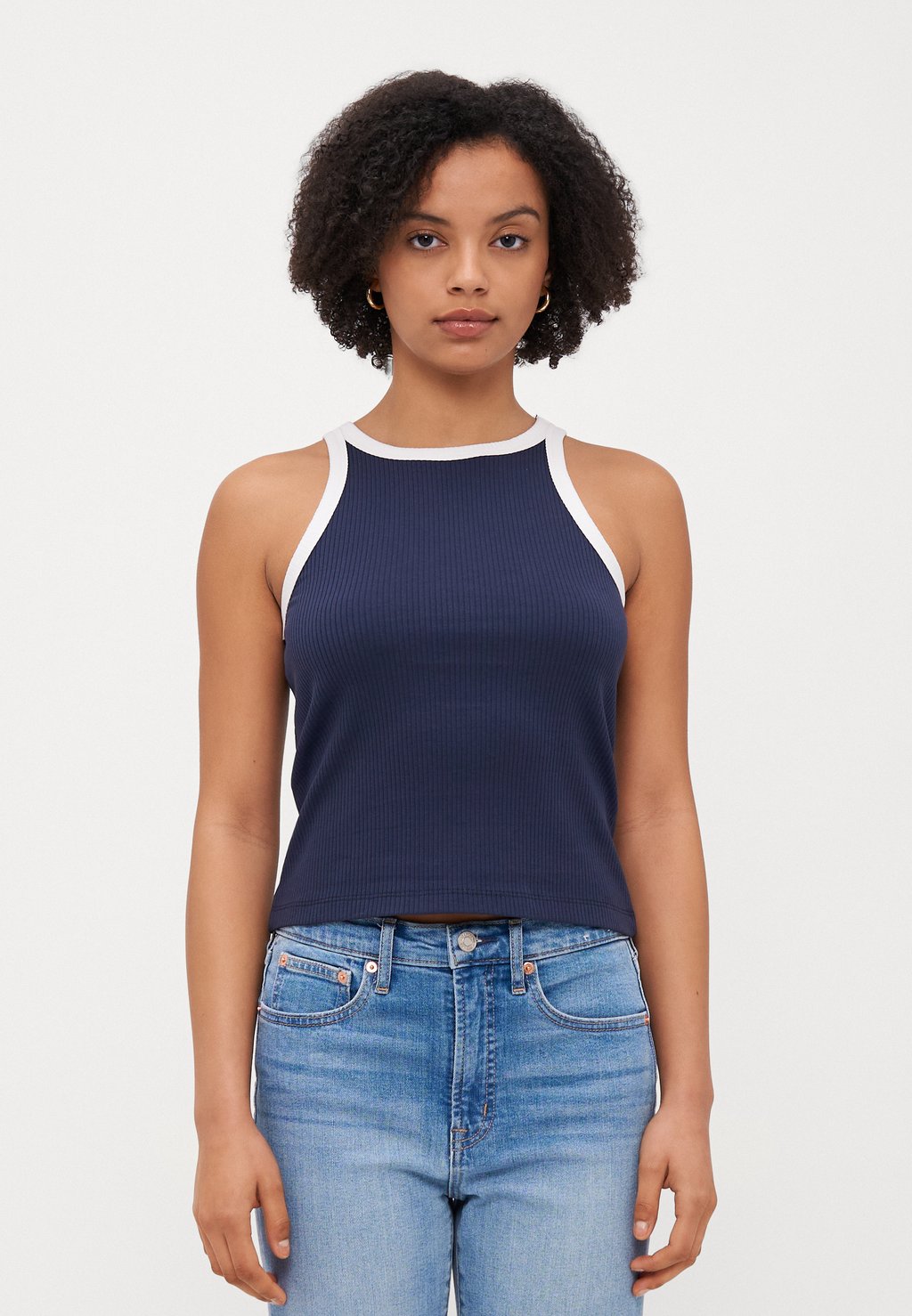 

Топ ONLVELA LIFE ONLY Petite, темно-синий