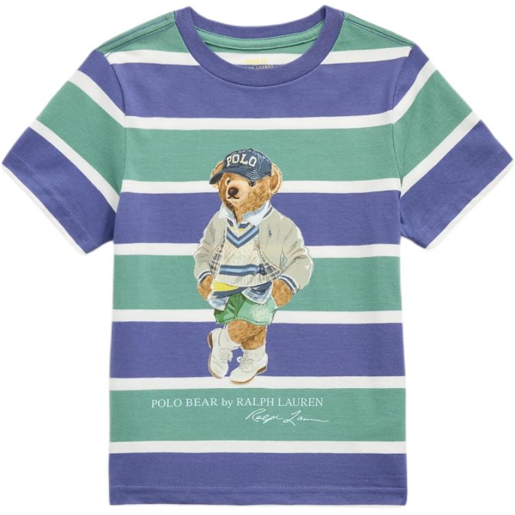 

Футболка разноцветная детская Polo Ralph Lauren, мультиколор