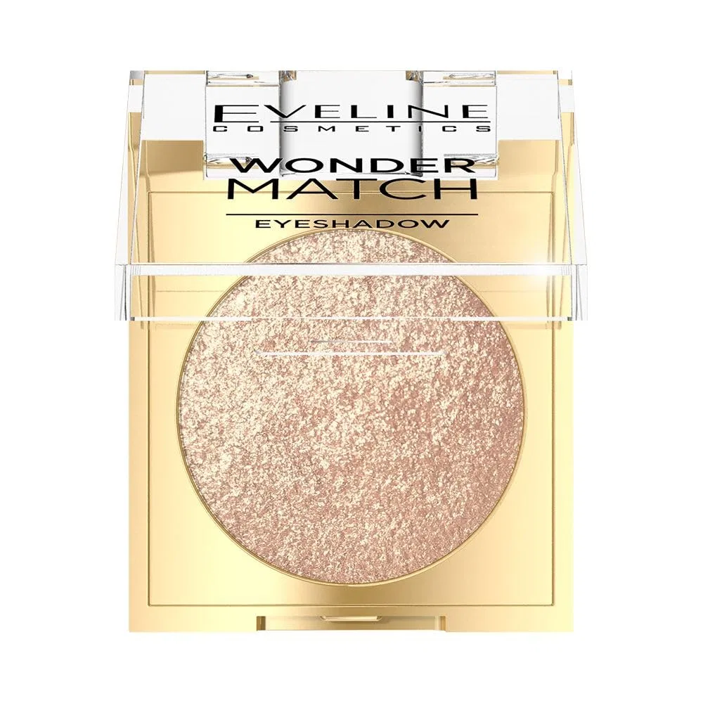 Тени для век Eveline Wonder Match, 05 Golden Glow Eveline Cosmetics