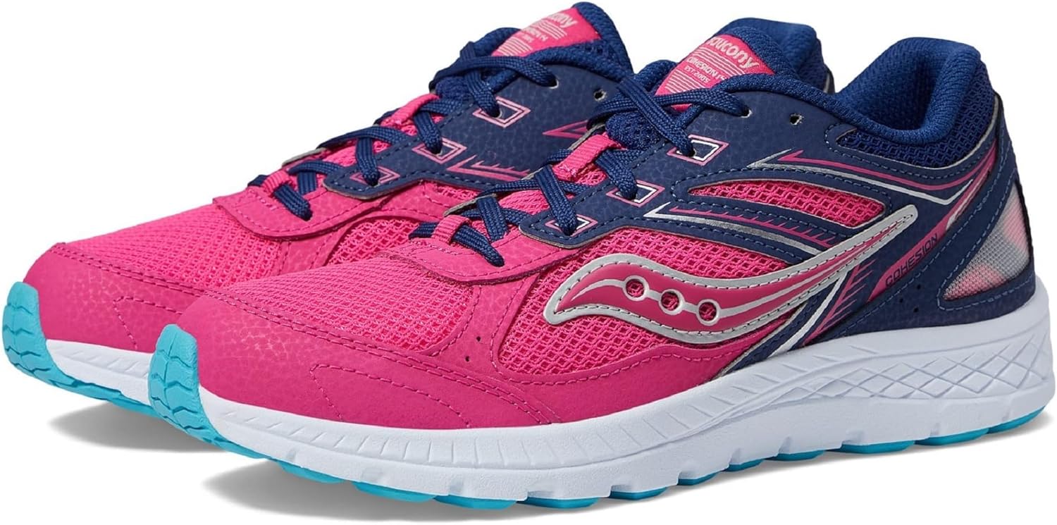 

Кроссовки Saucony, синий/розовый/темно-синий