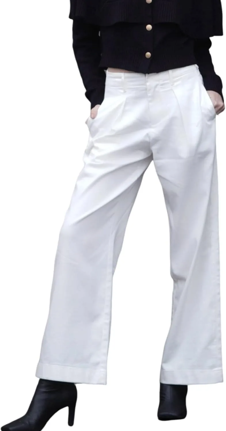 

GOELIA Высокие брюки для женщин в стиле y2k с карманами