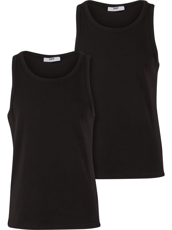 

Футболка DEF, цвет jet black+jet black