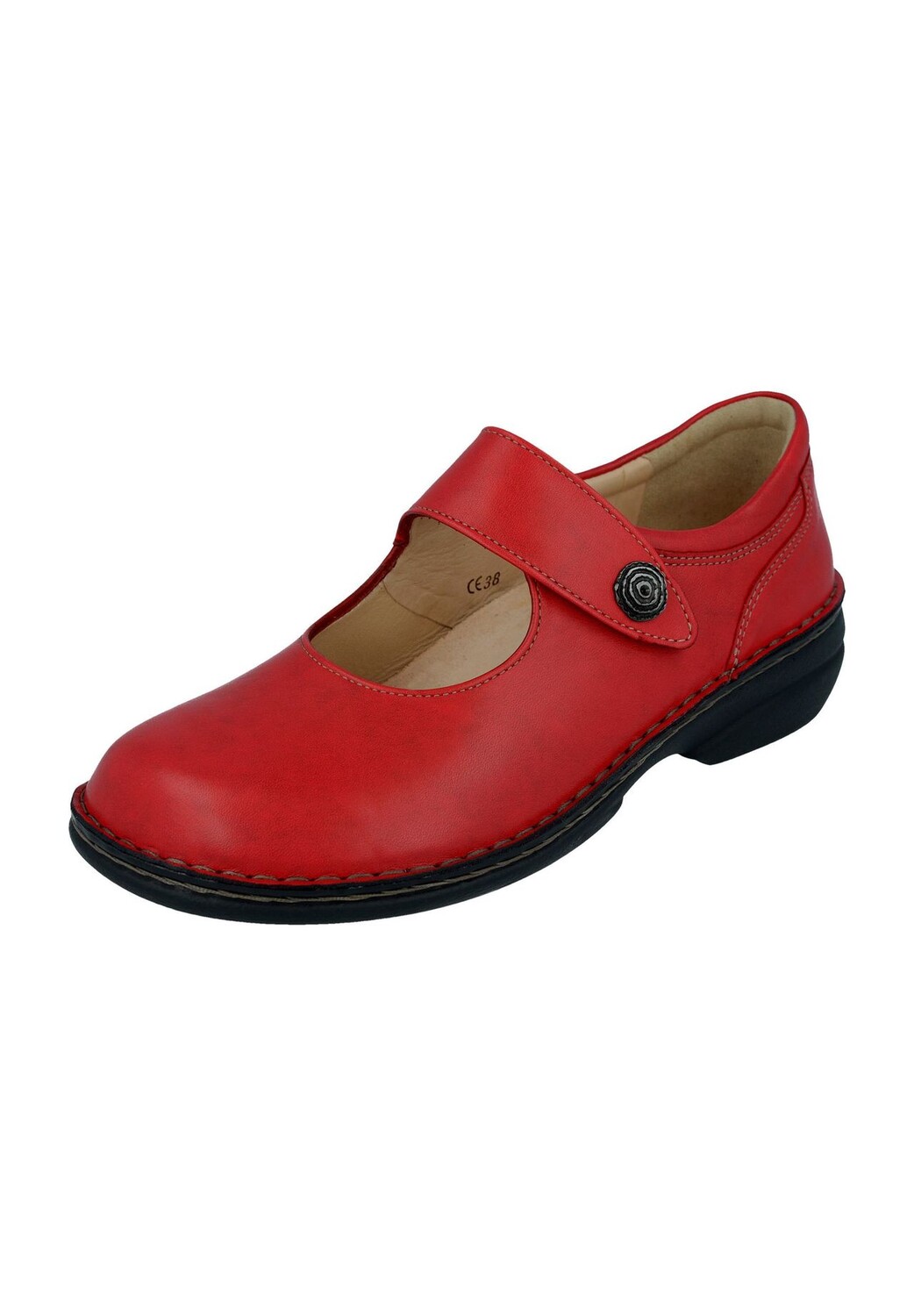 ЛАВАЛЬ полуботинки Finn Comfort, красный