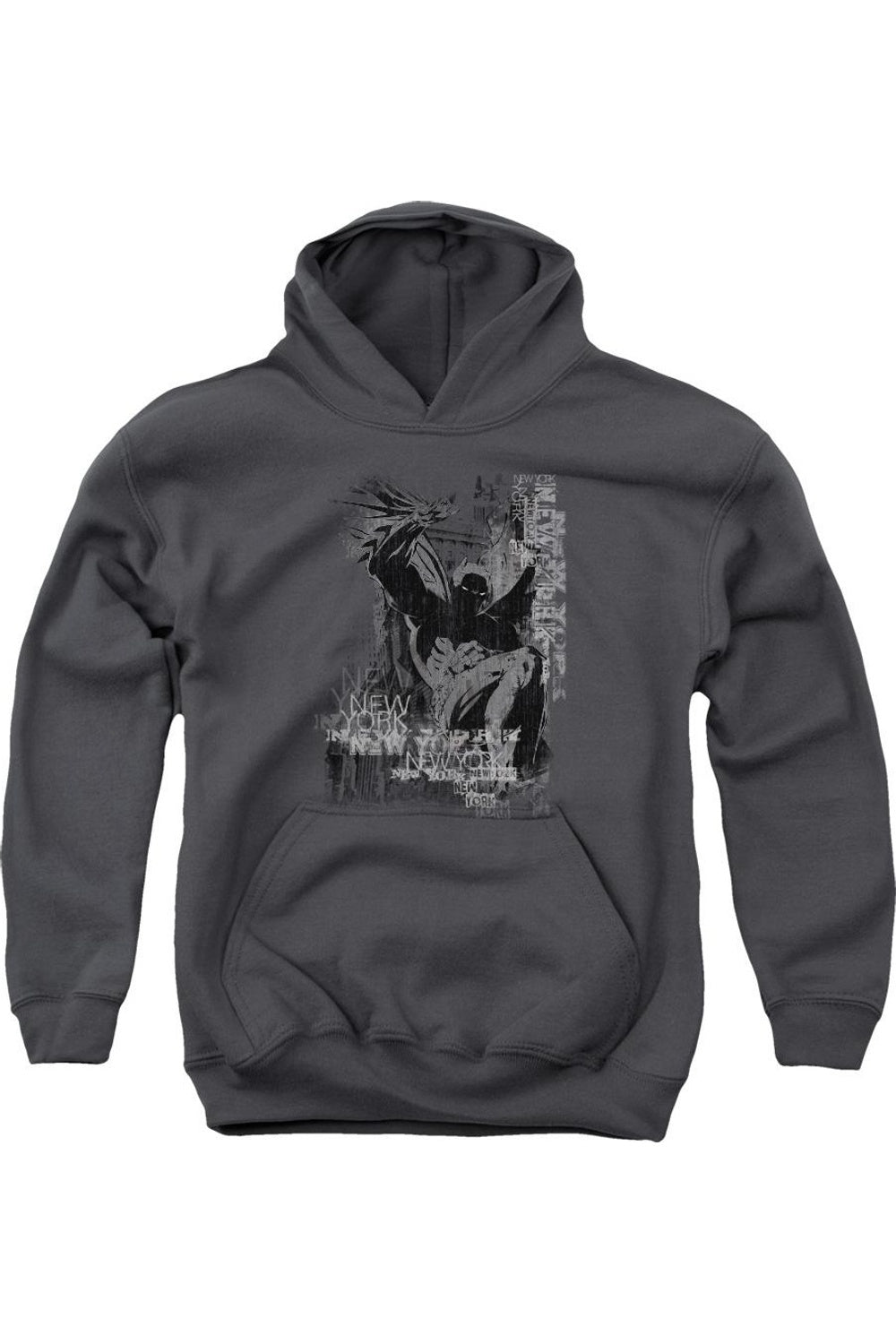 

Бэтмен The Knight Life худи для молодежи Gildan, Charcoal