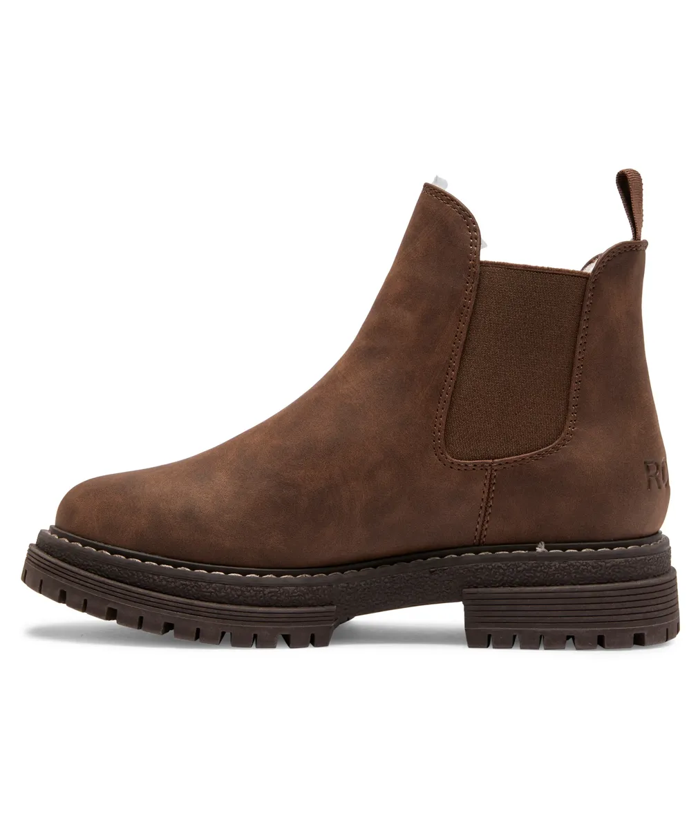 Ботинки челси Roxy "LORENA II BOOT", теплая подкладка, коричневый — фото 3