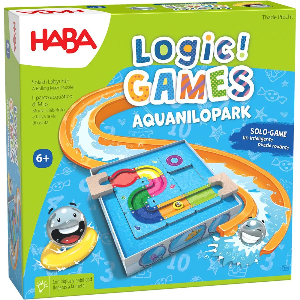 

Haba Logic! GAMES Настольная игра AquaNiloPark, синий
