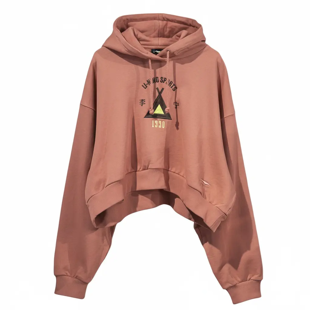 

Женская толстовка Li Ning Cameo коричневого цвета