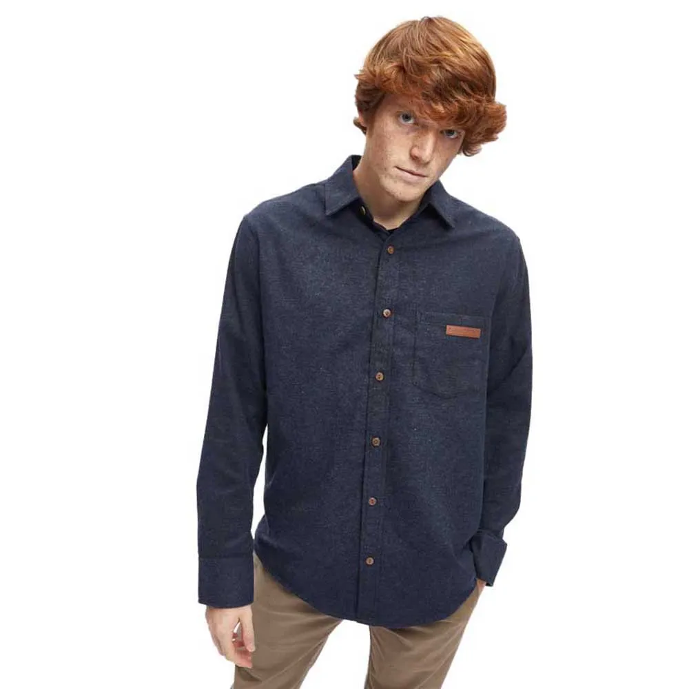 

Рубашка с длинным рукавом Hydroponic Marine, синий