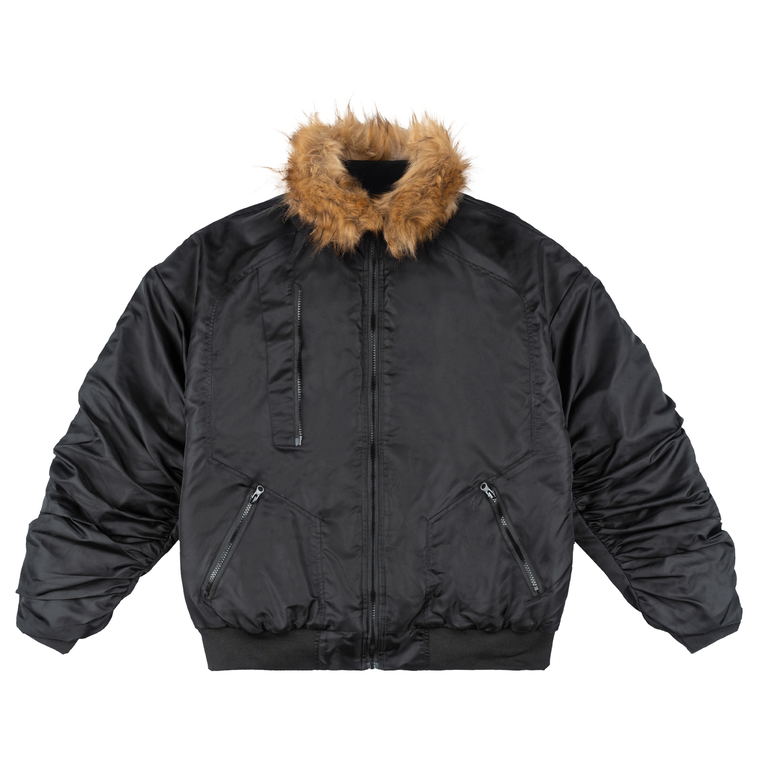 

Пуховая куртка унисекс Xinyinsu, черный (fur collar)