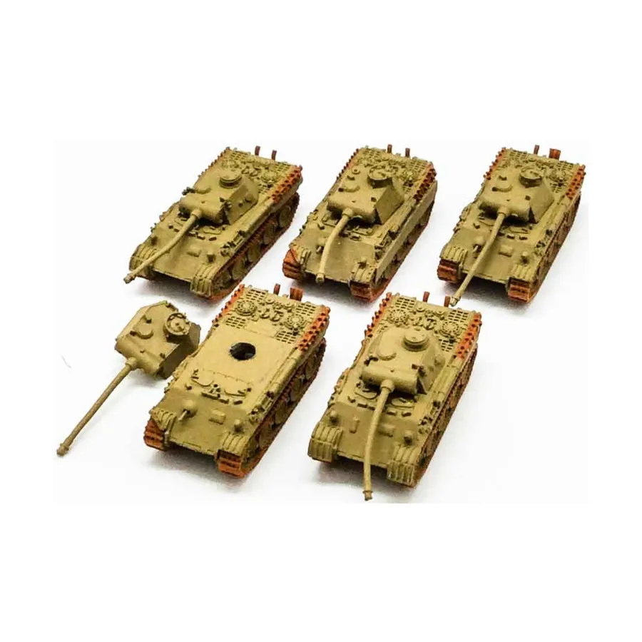 

Коллекция Пантер №9, WWII Micro Armour - Germany - Loose Miniatures (1:285)