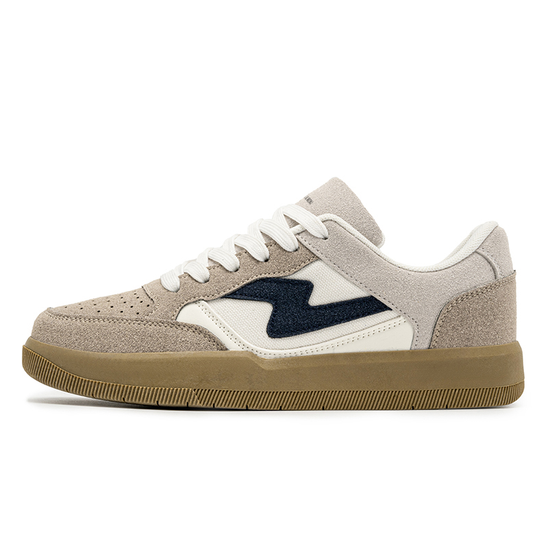 

WELKIN&WZWJ Устойчивые к истиранию лоу-топ скейтборд кроссовки унисекс Mocha, цвет Mocha