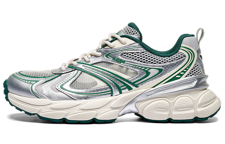 

Кроссовки Kappa Chunky Sneakers Men Low-top Grey/green, зеленый