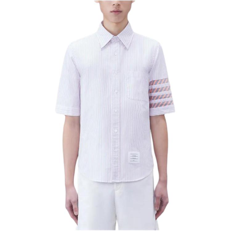 

Футболка мужская светло-фиолетовая THOM BROWNE