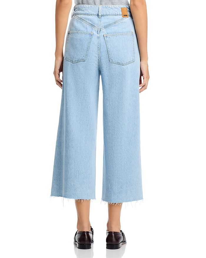 

Джинсы Sorcerous High Rise Wide Leg в синем цвете BOSS, синий
