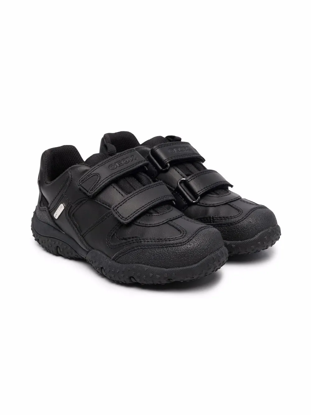 

Кроссовки на липучках Geox Kids, черный