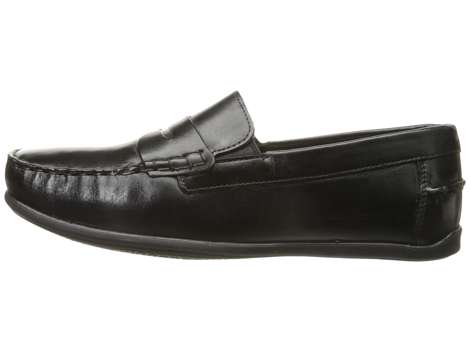 Лоферы Florsheim Kids Jasper Driver Jr. (Toddler/Little Kid/Big Kid), черный — фото 4