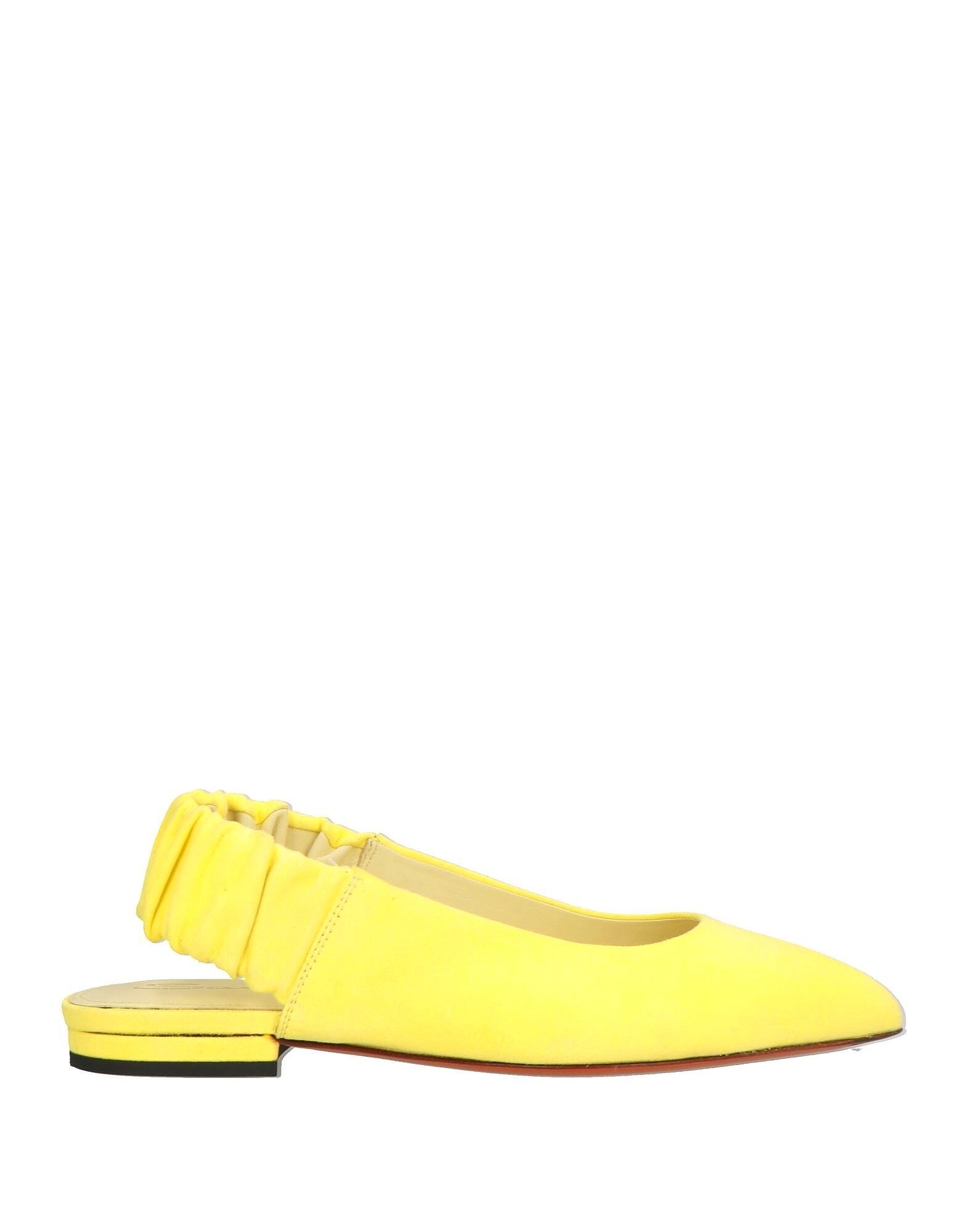 Балетки Santoni, желтый