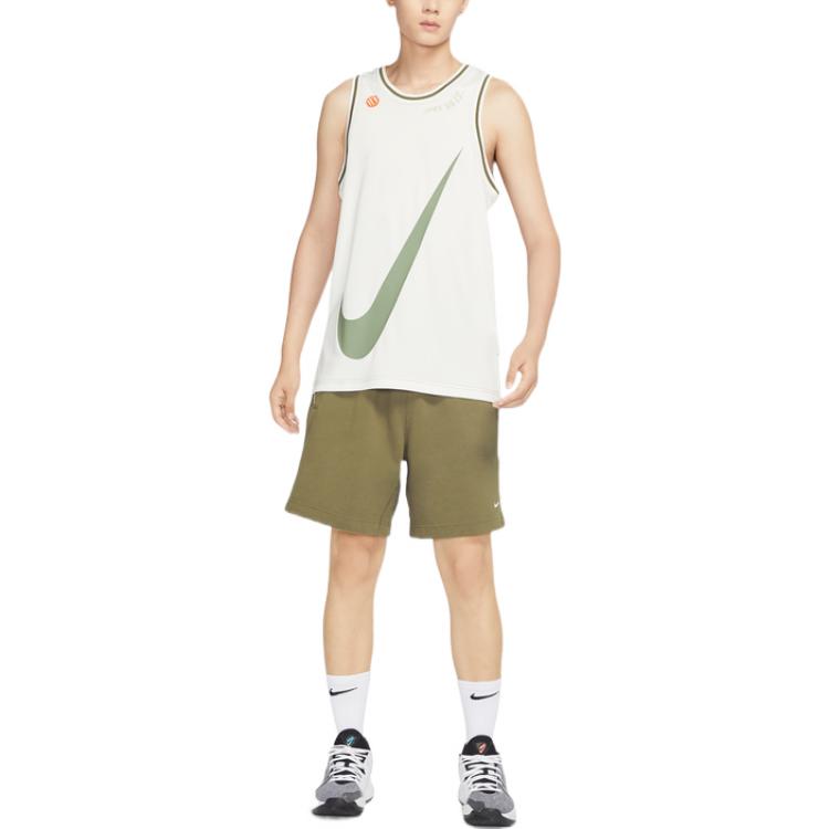 Топ Nike Dri-FIT DNA Logo Tank 'White green' DX6137-133, разноцветный — фото 3