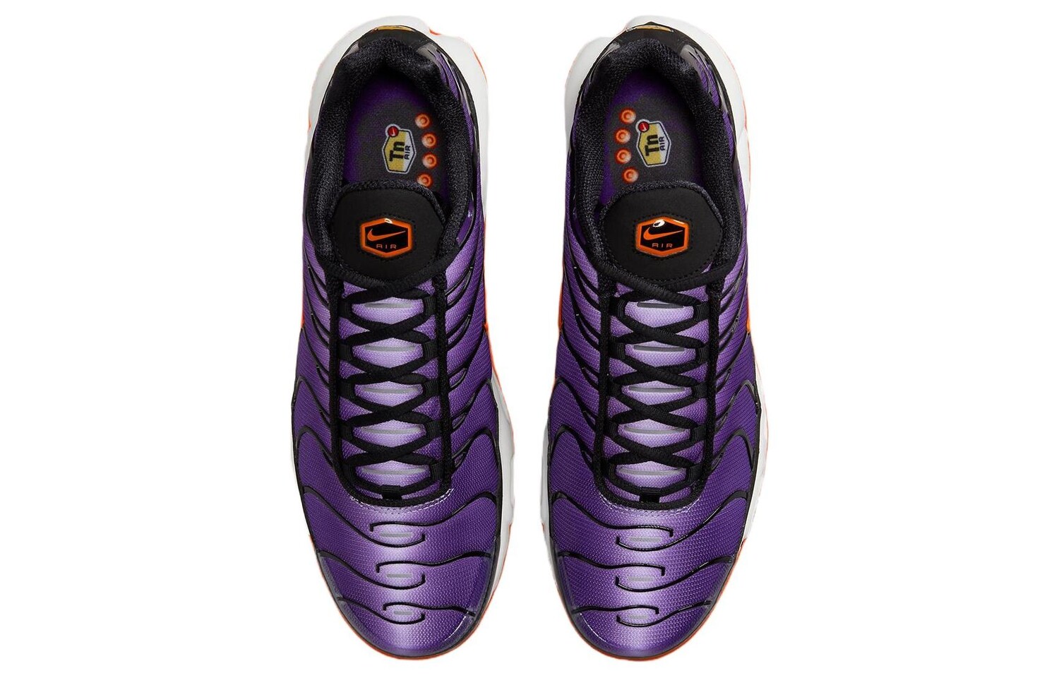 Мужская повседневная обувь Nike Air Max Plus, Фиолетовый и черный — фото 4