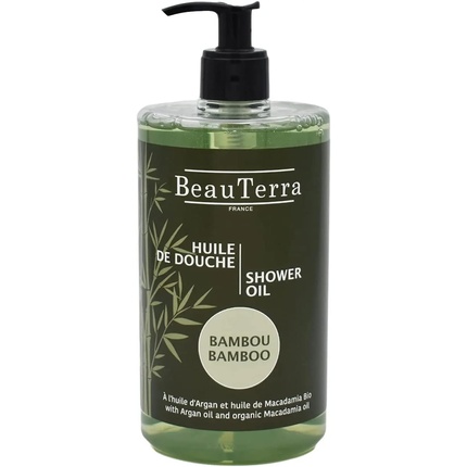 

Масло для душа Beauterra Bamboo, веганское и органическое, для всех типов кожи, включая чувствительную и сухую, для тела и рук, очищает и питает кожу, оставляет свежий аромат, 750 мл, Cenyo