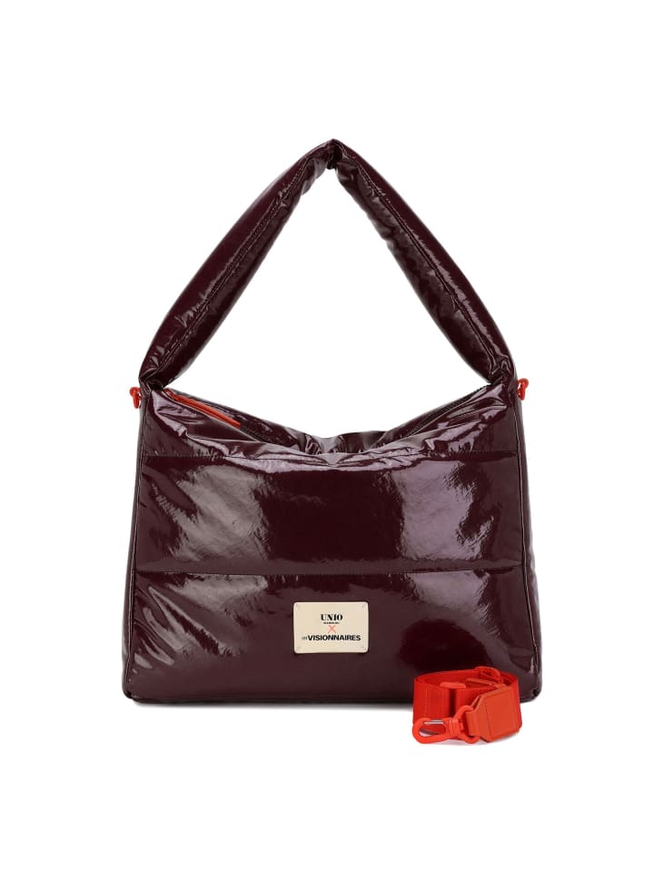 

Les Visionnaires Сумка-хобо Unio, 47 см, цвет кьянти