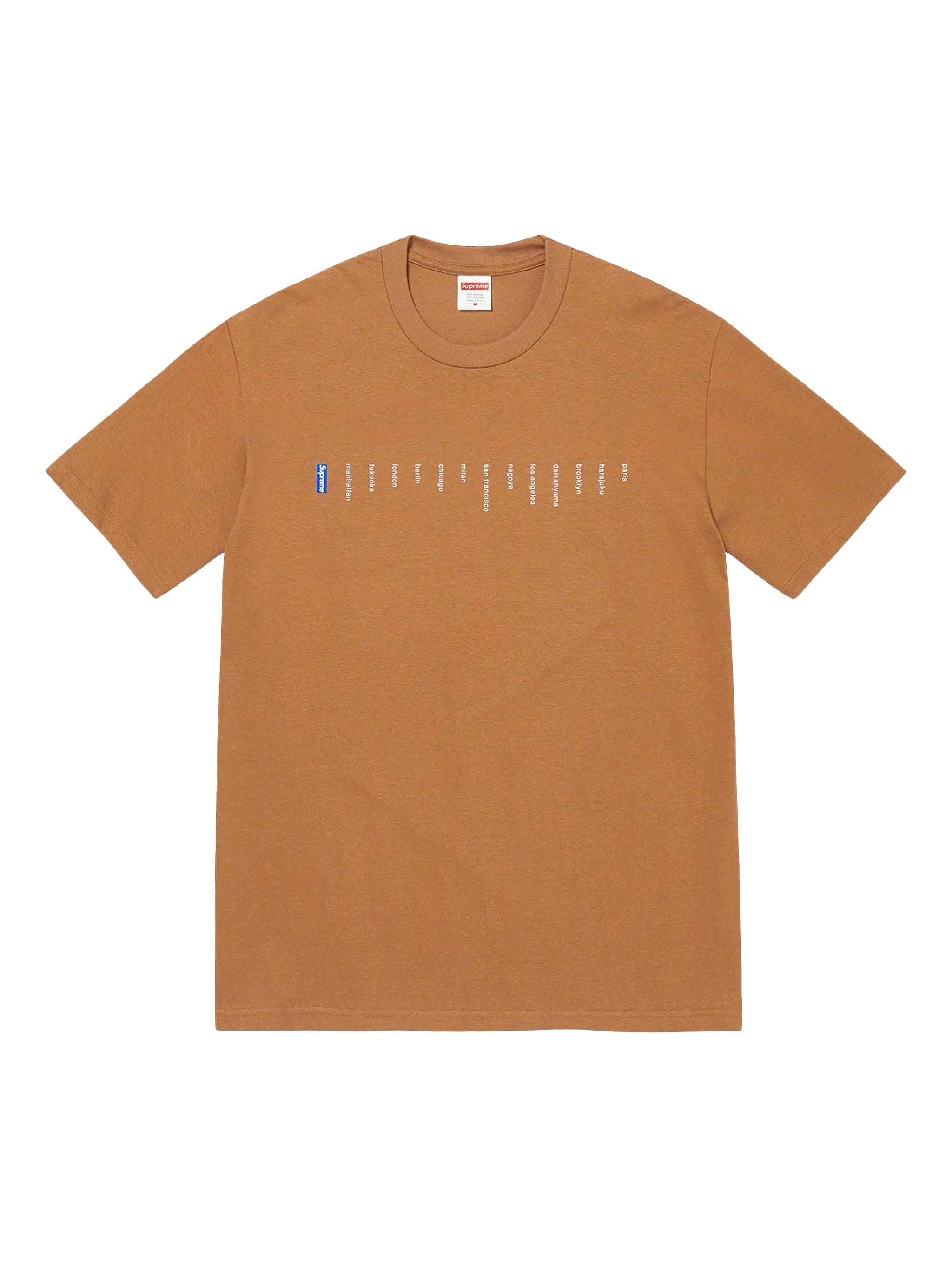 

Футболка Location Supreme, коричневый