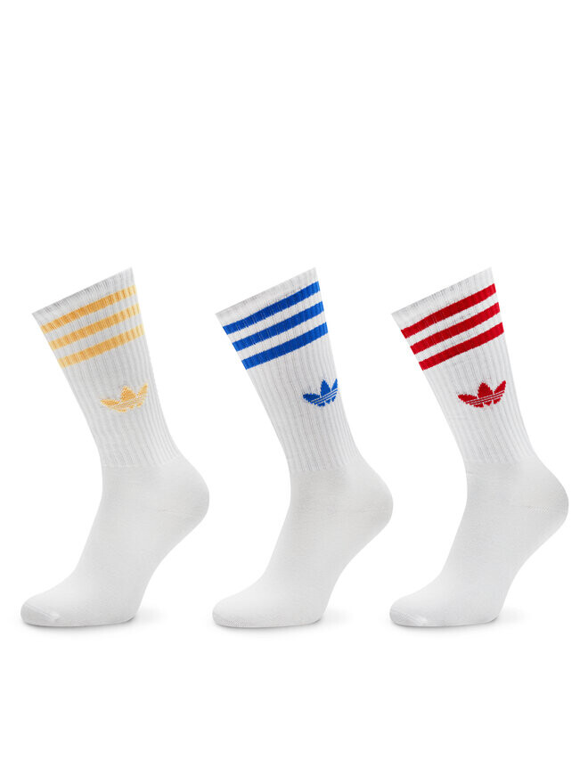 

3 пары длинных носков Adidas, белый
