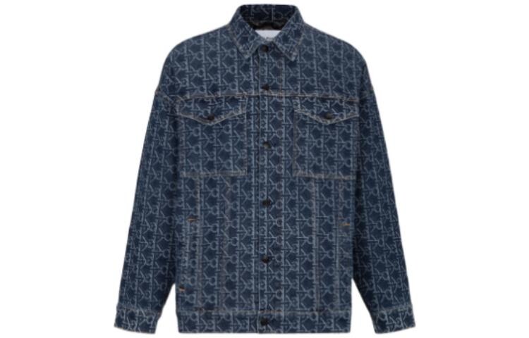 

Мужская джинсовая куртка Calvin Klein, цвет Dark Blue