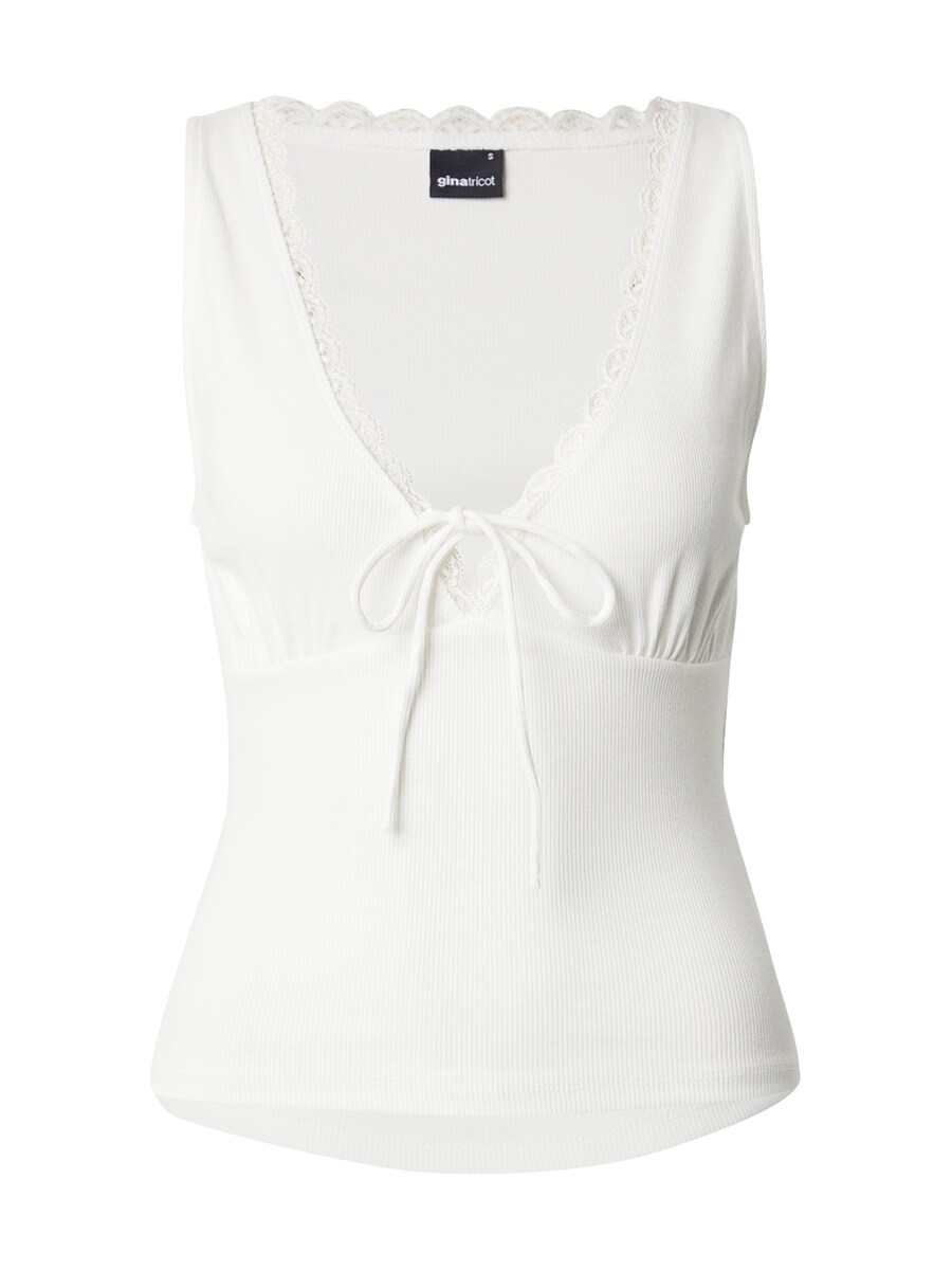 

Топ Gina Tricot, White