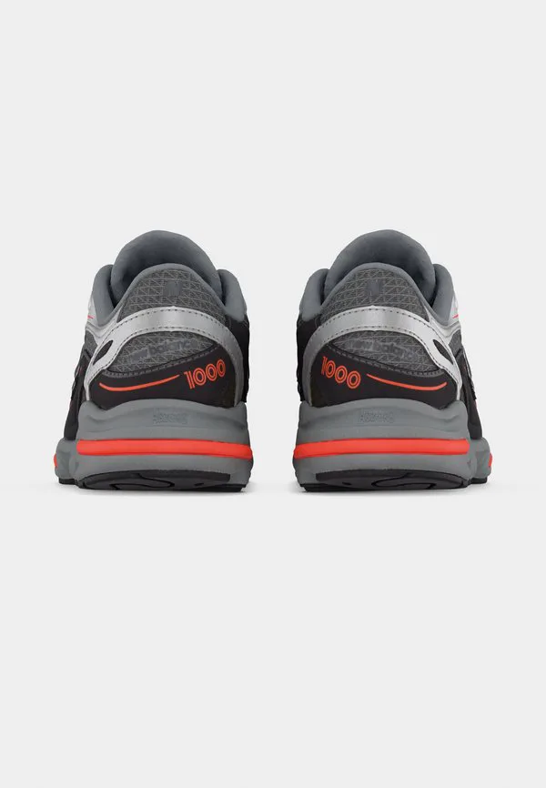 Кроссовки унисекс m1000 New Balance, Silver-Coloured Metallic/Tangerine Heat — фото 4