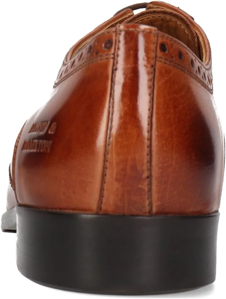 Мужские модные туфли Oxford Melvin & Hamilton, коричневый — фото 4