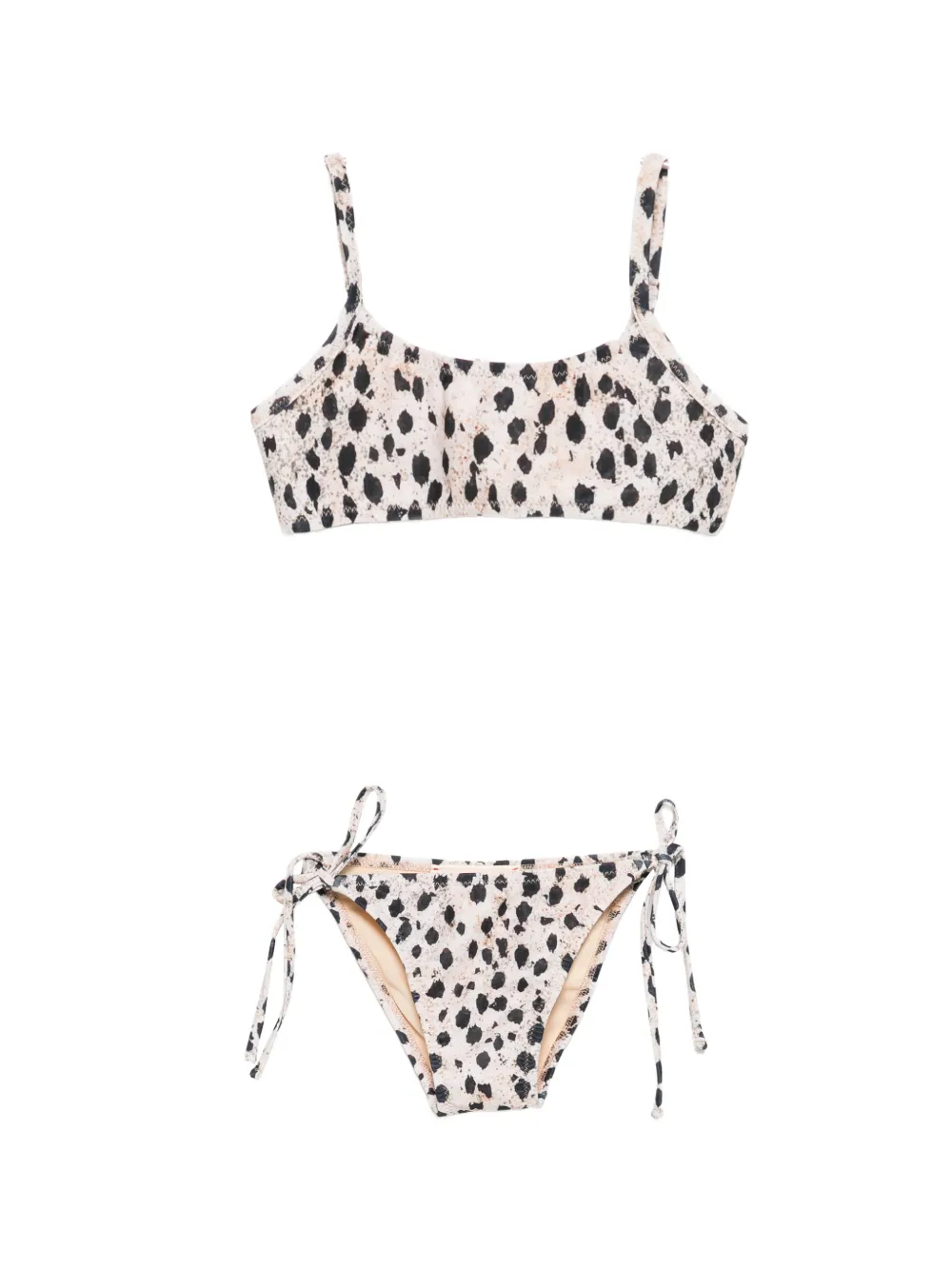 

Бикини с завязками Elisabetta Franchi La Mia Bambina, бежевый