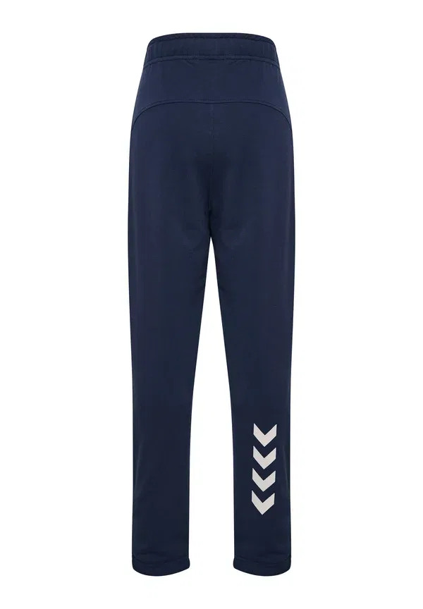 Спортивные штаны Hummel Hmljr reg logo adj waist pants tracksuit bottoms, темно-синие — фото 2