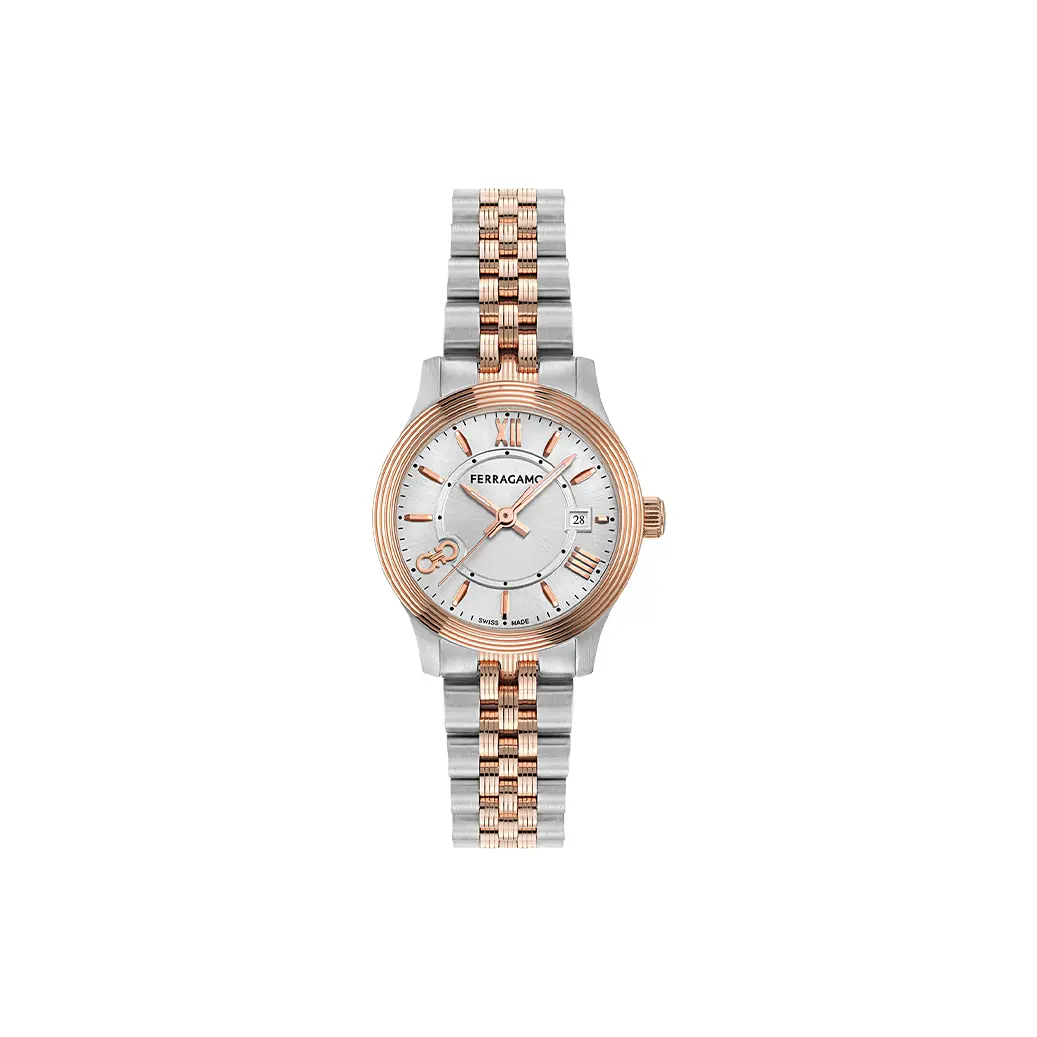 

Ferragamo Часы Duo 28mm, Rose Gold